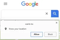 Wants to know your location